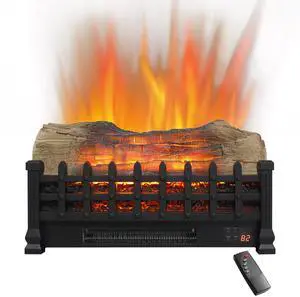 20 Inch Electric Fireplace 3D Log Set Insert, Free Standing Fireplace Heater For Indoor 20 Inch Electric Fireplace 3D Log Set Insert, Free Standing Fireplace Heater For Indoor