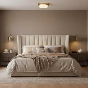 13-in Antique Brass Led Flush Mount 13-in Antique Brass Led Flush Mount