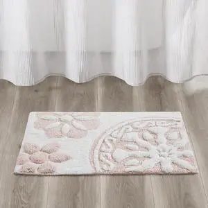 Medallion Cotton Tufted Bath Rug Medallion Cotton Tufted Bath Rug