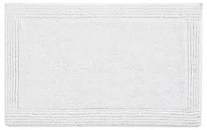 100% Cotton Tufted 3000 GSM Reversible Bath Rug White 21x34" 100% Cotton Tufted 3000 GSM Reversible Bath Rug White 21x34"