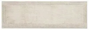 100% Cotton Tufted 3000 GSM Reversible Bath Rug Natural 24x72" 100% Cotton Tufted 3000 GSM Reversible Bath Rug Natural 24x72"