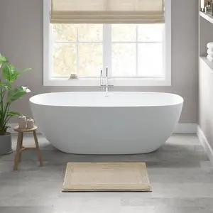 1 PCS 17x24" 100% Cotton Tufted 3000 GSM Reversible Bath Rug Natural 1 PCS 17x24" 100% Cotton Tufted 3000 GSM Reversible Bath Rug Natural