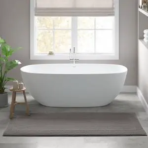 1 PCS 24x60" 100% Cotton Tufted 3000 GSM Reversible Bath Rug Charcoal 1 PCS 24x60" 100% Cotton Tufted 3000 GSM Reversible Bath Rug Charcoal