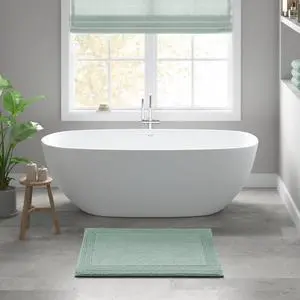 1 PCS 20x30" 100% Cotton Tufted 3000 GSM Reversible Bath Rug Green 1 PCS 20x30" 100% Cotton Tufted 3000 GSM Reversible Bath Rug Green