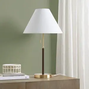 Two tone Pull-Chain Table Lamp Two tone Pull-Chain Table Lamp