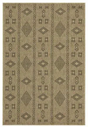 Jute/Black 5 ft. 3 in. x 7 ft. 3 in. Indoor/Outdoor Area Rug Jute/Black 5 ft. 3 in. x 7 ft. 3 in. Indoor/Outdoor Area Rug