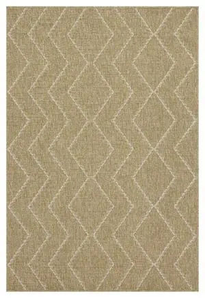 Jute/White 5 ft. 3 in. x 7 ft. 3 in. Indoor/Outdoor Area Rug Jute/White 5 ft. 3 in. x 7 ft. 3 in. Indoor/Outdoor Area Rug