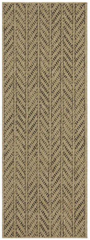 Jute/Black 2 ft. 7 in. x 7 ft. 3 in. Indoor/Outdoor Area Rug Jute/Black 2 ft. 7 in. x 7 ft. 3 in. Indoor/Outdoor Area Rug