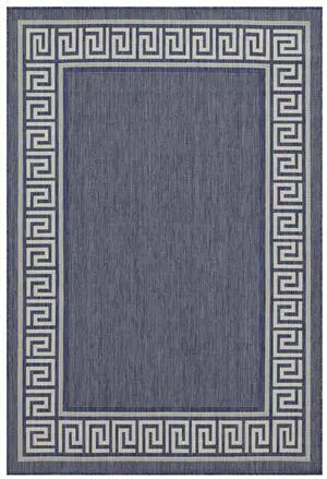 Blue 5 ft. 3 in. x 7 ft. 3 in. Indoor/Outdoor Area Rug Blue 5 ft. 3 in. x 7 ft. 3 in. Indoor/Outdoor Area Rug