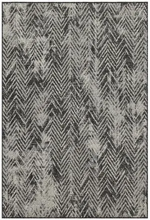 Sunshine GC_HAR2011 Anthracite 5 ft. 3 in. x 7 ft. 3 in. Indoor/Outdoor Area Rug Sunshine GC_HAR2011 Anthracite 5 ft. 3 in. x 7 ft. 3 in. Indoor/Outdoor Area Rug
