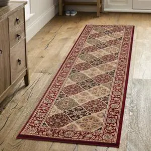 Manchester GC_HER5005 Red 2 ft. 7 in. x 9 ft. 10 in. Area Rug Manchester GC_HER5005 Red 2 ft. 7 in. x 9 ft. 10 in. Area Rug