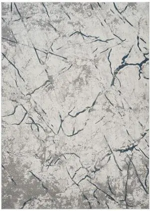 Geometrix GC_DIM1007 Gray 5 ft. 3 in. x 7 ft. 3 in. Area Rug Geometrix GC_DIM1007 Gray 5 ft. 3 in. x 7 ft. 3 in. Area Rug