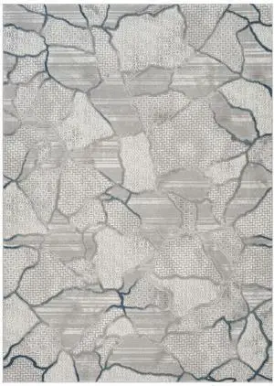 Geometrix GC_DIM1010 Gray 2 ft. 7 in. x 9 ft. 10 in. Area Rug Geometrix GC_DIM1010 Gray 2 ft. 7 in. x 9 ft. 10 in. Area Rug