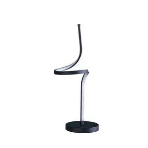 22" in Led Apollo Spiral Curved Tube Modern Table Lamp 22" in Led Apollo Spiral Curved Tube Modern Table Lamp
