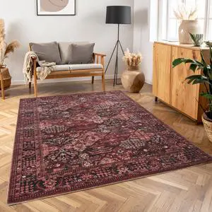 Majestic GC_RYL1010 Red 7 ft. 10 in. x 10 ft. 6 in. Area Rug Majestic GC_RYL1010 Red 7 ft. 10 in. x 10 ft. 6 in. Area Rug