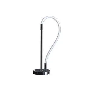 20.25" in Elastilight Led Tube W/ Magnetic End Contemporary Chrome Silver Table Lamp 20.25" in Elastilight Led Tube W/ Magnetic End Contemporary Chrome Silver Table Lamp