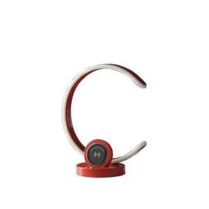 13.25" in Modern C Shape Led W/ Usb/Wireless Charger Port and touch Dimmer Bright Red Table Lamp 13.25" in Modern C Shape Led W/ Usb/Wireless Charger Port and touch Dimmer Bright Red Table Lamp