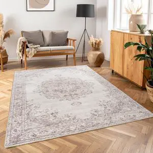 Oxford GC_NBL2012 Ivory 5 ft. 3 in. x 7 ft. 3 in. Area Rug Oxford GC_NBL2012 Ivory 5 ft. 3 in. x 7 ft. 3 in. Area Rug