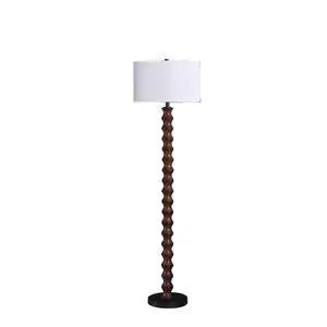 61" in Coastal Littoral Wood insp Modern Floor Lamp 61" in Coastal Littoral Wood insp Modern Floor Lamp