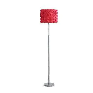 63"in Red Roses in Bloom Acrylic/Metal Floor Lamp 63"in Red Roses in Bloom Acrylic/Metal Floor Lamp