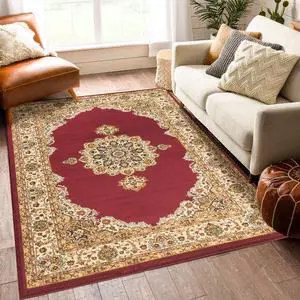 Classic GC_VIN5009 Red 5 ft. 3 in. x 7 ft. 3 in. Area Rug Classic GC_VIN5009 Red 5 ft. 3 in. x 7 ft. 3 in. Area Rug