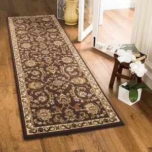 Classic GC_VIN5013 Brown 2 ft. 7 in. x 7 ft. 3 in. Area Rug Classic GC_VIN5013 Brown 2 ft. 7 in. x 7 ft. 3 in. Area Rug