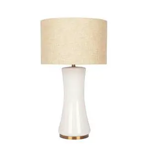 Cascade Glass Lamp Golden Base Off White Glass Table Lamp Cascade Glass Lamp Golden Base Off White Glass Table Lamp