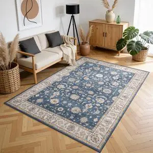 Premier GC_HAM4007 5x7 Navy Area Rug Premier GC_HAM4007 5x7 Navy Area Rug