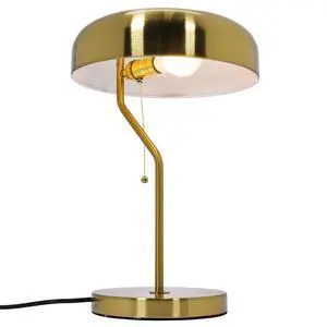 High Quality Hotel European Modern Bed Side Nightstand Decorative Table/Desk Lamp, Metro Table Lamp with Gold Outer and White inner 110~120V High Quality Hotel European Modern Bed Side Nightstand Decorative Table/Desk Lamp, Metro Table Lamp with Gold Outer and White inner 110~120V