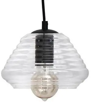 torus Triangle Pendant with Clear Glass torus Triangle Pendant with Clear Glass