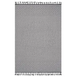 Collection 120*93 inch inch inch White / Ivory / Medallion Indoor / Outdoor Area Rug Collection 120*93 inch inch inch White / Ivory / Medallion Indoor / Outdoor Area Rug