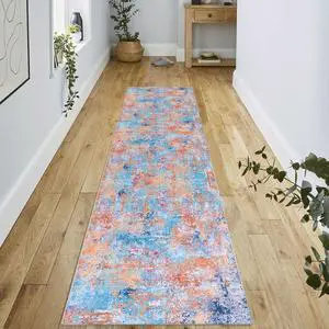 Multi Washable Rug 120*30 inch Runner Rug (Multi, 120*30 inch) Multi Washable Rug 120*30 inch Runner Rug (Multi, 120*30 inch)