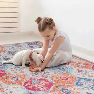 36*24 inch Cream Area Rug, Washable Area Rugs,(Cream, 36*24 inch) 36*24 inch Cream Area Rug, Washable Area Rugs,(Cream, 36*24 inch)