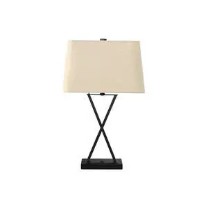 Lighting, 25"H, Table Lamp, Usb Port included, Black Metal, Beige Shade, Transitional Lighting, 25"H, Table Lamp, Usb Port included, Black Metal, Beige Shade, Transitional