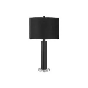 Lighting, 28"H, Table Lamp, Black Metal, Black Shade, Contemporary Lighting, 28"H, Table Lamp, Black Metal, Black Shade, Contemporary