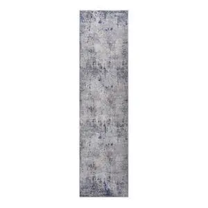 Collection 2X8 Silver/Blue/Abstract Non-Shedding Living Room Bedroom Dining Home Office Stylish and Stain Resistant Area Rug Collection 2X8 Silver/Blue/Abstract Non-Shedding Living Room Bedroom Dining Home Office Stylish and Stain Resistant Area Rug