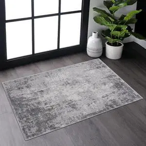 Collection 2X3 Light Grey/Abstract Non-Shedding Living Room Bedroom Dining Home Office Stylish and Stain Resistant Area Rug Collection 2X3 Light Grey/Abstract Non-Shedding Living Room Bedroom Dining Home Office Stylish and Stain Resistant Area Rug