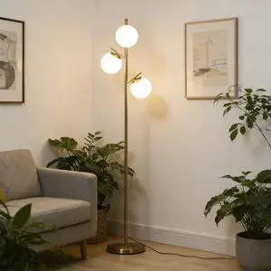 Tree Standing Lamp,3-Light Floor Lamp Tree Standing Lamp,3-Light Floor Lamp