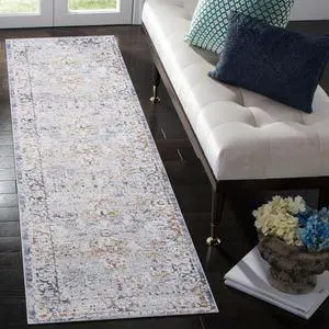 Collection 2X8 Ivory/Grey /Traditional Non-Shedding Living Room Bedroom Dining Home Office Stylish and Stain Resistant Area Rug Collection 2X8 Ivory/Grey /Traditional Non-Shedding Living Room Bedroom Dining Home Office Stylish and Stain Resistant Area Rug