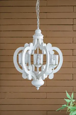 Farmhouse Chandelier, 6-Light Wood Chandelier Pendant Light Fixture with Adjustable Chain for Dining Room Living Room Entryway, Bulb Not included Farmhouse Chandelier, 6-Light Wood Chandelier Pendant Light Fixture with Adjustable Chain for Dining Room Living Room Entryway, Bulb Not included