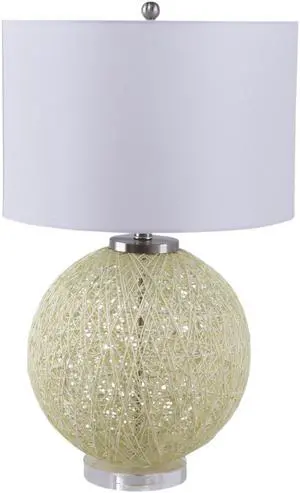 D16.1''xh26'' Table Lamp with Beige Paper Base D16.1''xh26'' Table Lamp with Beige Paper Base