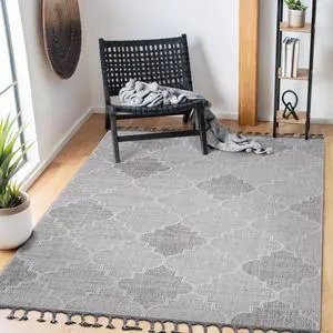 Collection 8X10 White/Grey /Trellis Indoor/Outdoor Area Rug Collection 8X10 White/Grey /Trellis Indoor/Outdoor Area Rug