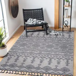 Collection 6X9 White/Gray /Traditional Indoor/Outdoor Area Rug Collection 6X9 White/Gray /Traditional Indoor/Outdoor Area Rug