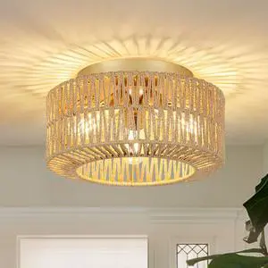 Boho Light Fixtures Ceiling Mount, 3-Light Farmhouse Rattan Ceiling Light Fixture, Flush Mount Ceiling Light with Hand-Woven Shade, Modern Chandelier for Living Bedroom Entryway Kitchen Nursery Boho Light Fixtures Ceiling Mount, 3-Light Farmhouse Rattan Ceiling Light Fixture, Flush Mount Ceiling Light with Hand-Woven Shade, Modern Chandelier for Living Bedroom Entryway Kitchen Nursery