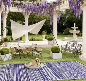 Patio Rug,Outdoor Rug,Reversible Outdoor Rug, Waterproof Plastic Straw with Carry Bag Patio Rug,Outdoor Rug,Reversible Outdoor Rug, Waterproof Plastic Straw with Carry Bag