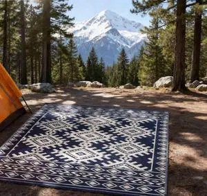 Reversible Rug,Outdoor Rug for Patio for Decor, Portable Outside Camping Area Carpet Ma Reversible Rug,Outdoor Rug for Patio for Decor, Portable Outside Camping Area Carpet Ma