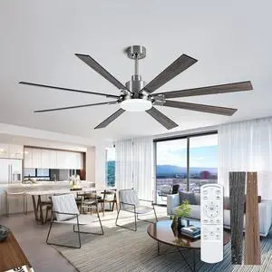 Ceiling Fans with Lights, 72 inch Ceiling Fan with Remote ,3 Cct Dimmable Light,Noiseless Reversible Dc Motor,8 Blades indoor/Outdoor Ceiling Fans for Bedroom,Farmhouse,Patio Ceiling Fans with Lights, 72 inch Ceiling Fan with Remote ,3 Cct Dimmable Light,Noiseless Reversible Dc Motor,8 Blades indoor/Outdoor Ceiling Fans for Bedroom,Farmhouse,Patio
