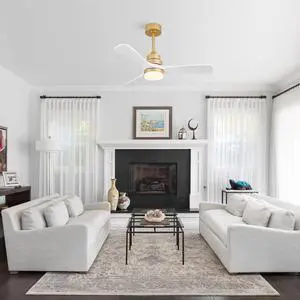 41 inch Ceiling Fan with Light, 3 Solid Wood Blades,Remote Control,6-Speed Reversible Dc Motor for Living Room,Bed Room,Dining Room. 41 inch Ceiling Fan with Light, 3 Solid Wood Blades,Remote Control,6-Speed Reversible Dc Motor for Living Room,Bed Room,Dining Room.