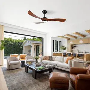 72" Black Ceiling Fan with Light, 3 Solid Wood Blades, 6-Speed Reversible Dc Motor for Bed Room,Dining Room,Living Room. 72" Black Ceiling Fan with Light, 3 Solid Wood Blades, 6-Speed Reversible Dc Motor for Bed Room,Dining Room,Living Room.