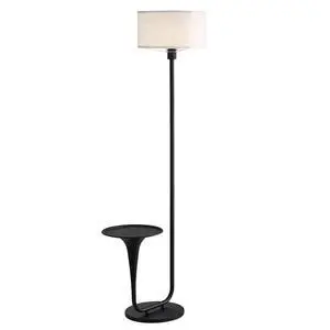 146Cm (57.5 inches) Dimmable Floor Lamp with Table, Vintage Standing Light with Tray and Foot Switch, Bulb included, Ideal for Living Room & Bedroom 146Cm (57.5 inches) Dimmable Floor Lamp with Table, Vintage Standing Light with Tray and Foot Switch, Bulb included, Ideal for Living Room & Bedroom